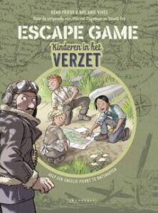 stripcover Kinderen in verzet – escape game