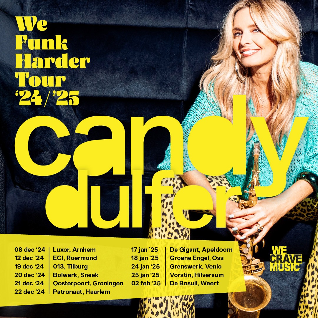 CANDY DULFER “WE FUNK HARDER TOUR 24” SPOT/OOSTERPOORT GRONINGEN (21/12/2024)